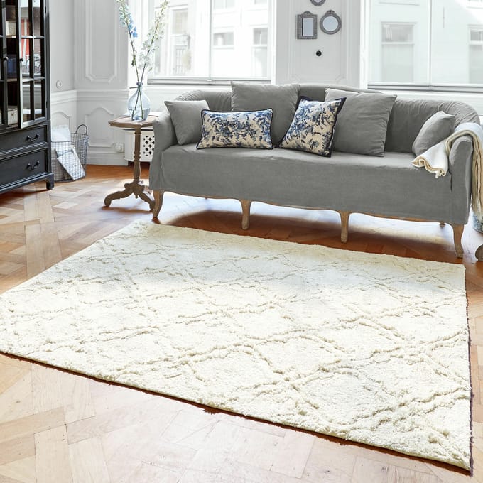 LOBERON Vloerkleed Petrus crème