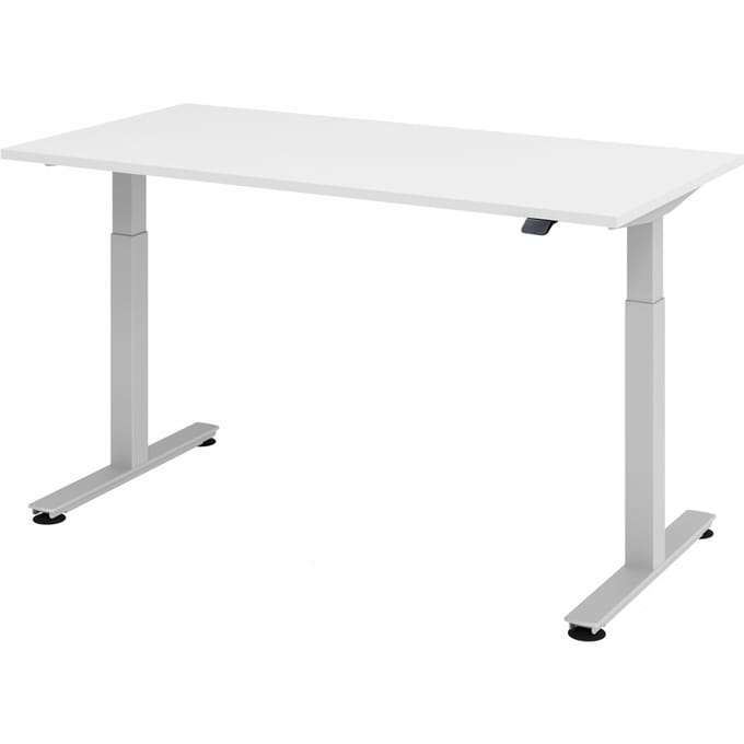 XMST 16 S | Bureau - Wit 160 x 80 Tafelhoogte I Elektrisch in hoogte verstelbaar