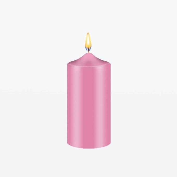 Pastel roze kaars kleurstof - 10 gr