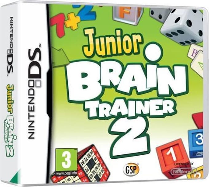 Junior Brain Trainer 2 (Nintendo DS tweedehands game) (Engels)