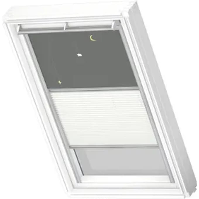 Velux Verduisterend Rolgordijn Dfd M04 4665s - Manueel - Wit