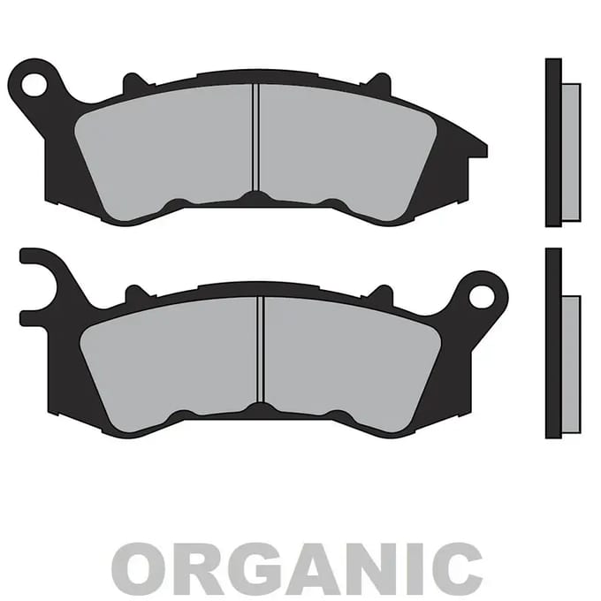 Pro organisch motorfiets remblok Brenta