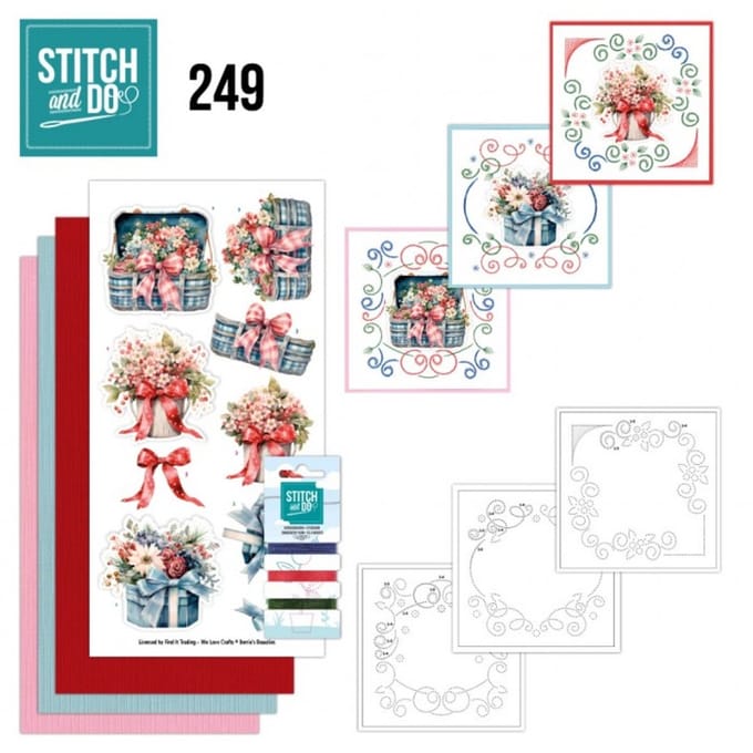 Stitch and Do 249 - Berries Beauties - Frosted Flowers