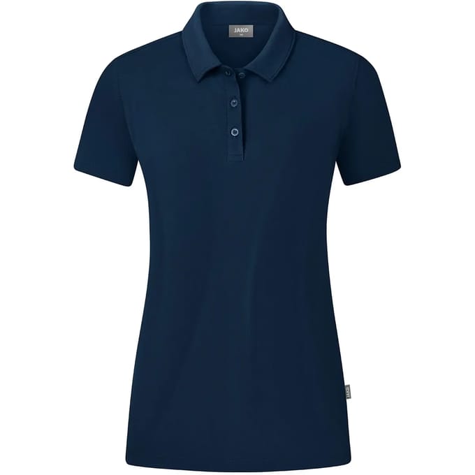 Jako Organic Polo Stretch Dames - Marine | Maat: 36