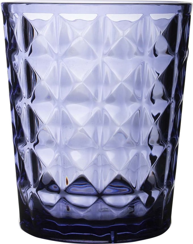 Gimex - Stone Line - Waterglas - Azure - 480 ml - 2 Stuks