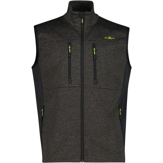 Softshell Zonder Mouwen Jacquard Vest CMP