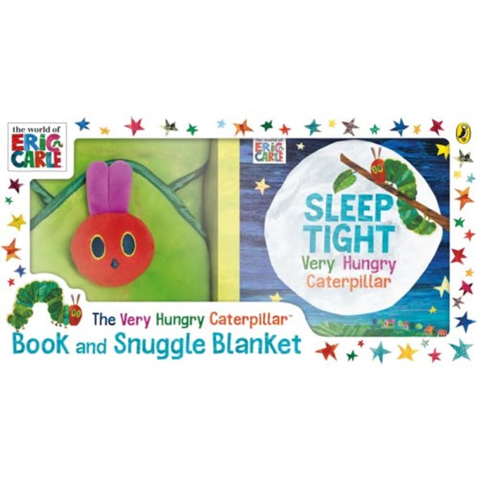 The Very Hungry Caterpillar Book And Snuggle Blanket - Eric Carle