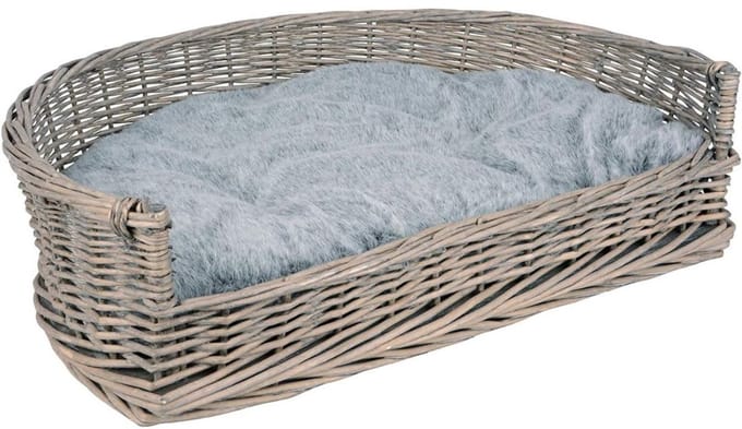 VELTRR® Rieten Hondenmand Met Kussen - Hondenbed - Hondensofa