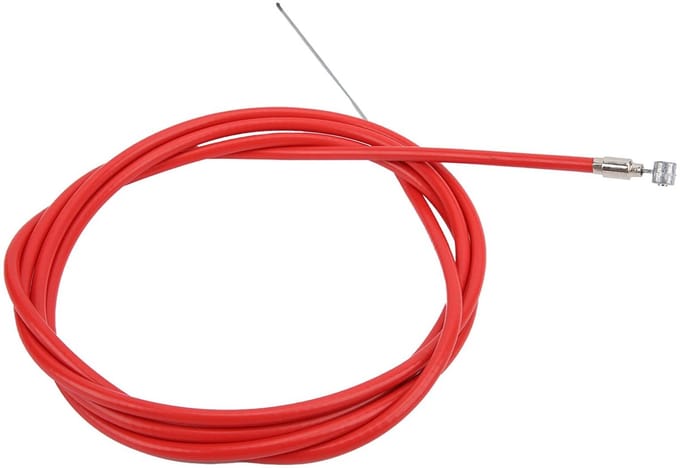 Allecto - Remkabel - Achterremleiding - Vervanging Accessoire - Rode kleur - Geschikt voor Xiaomi M365 - 190 cm