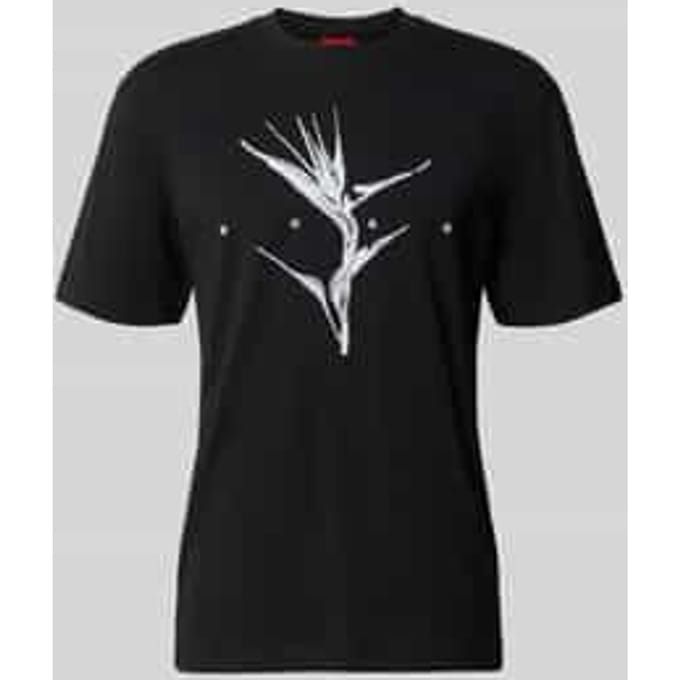 relaxed fit T-shirt van puur katoen model 'DARISE'