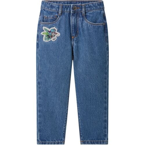 LUPILU Kinder jeans, relaxed fit (Blauw, 122/128)