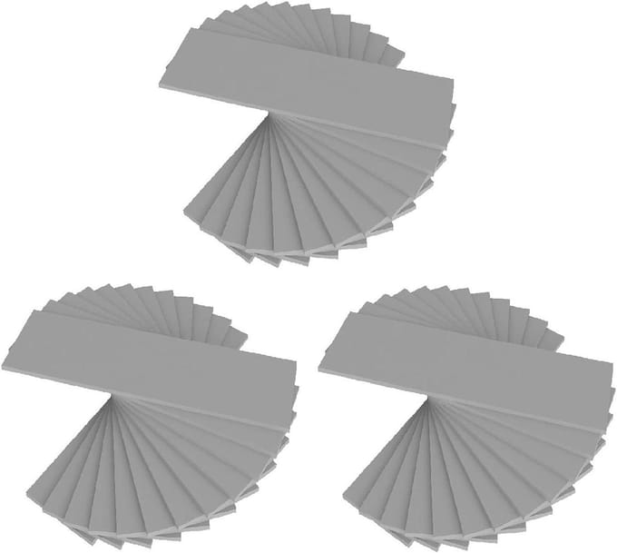 Thermische Pads - Koelpads Set - Component Koeling - Hoge Warmtegeleiding - 36 Stuks - Grijs
