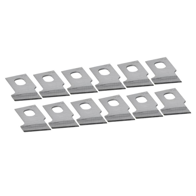 12 Stuks 781 Rechte Knopgatmachine Mes Set Industriele Naaimachine Accessoire (916) gray