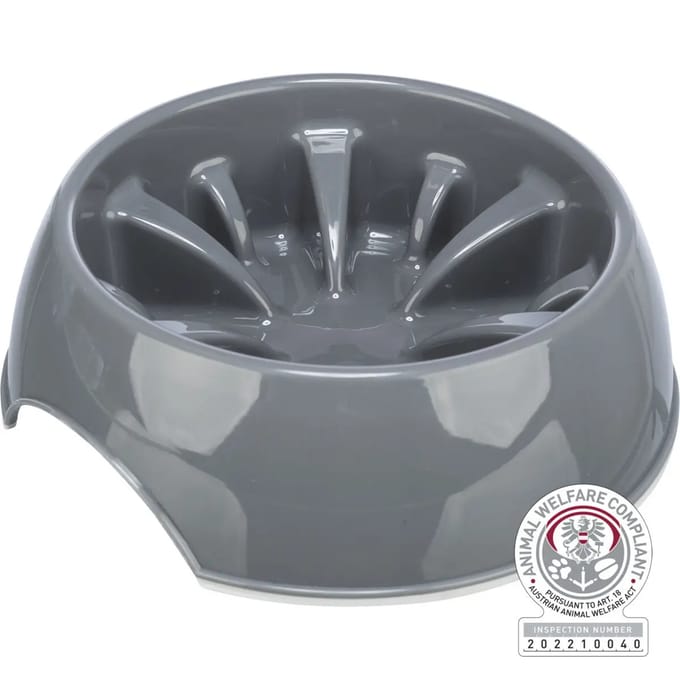 Trixie Slow Feeding bowl plastic/TPR 1.4 l/ø 25 cm