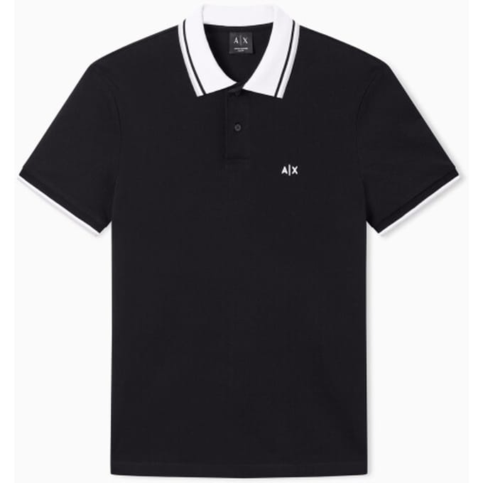 Armani Exchange XM002350 polo shirt blauw, M