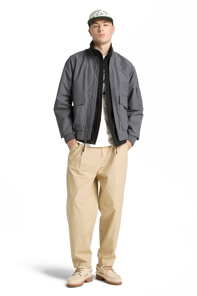 Timberland Dwr Utility Bomber Dark Grey Taglia: M | Bomber Outlet | Uomo | Grigio