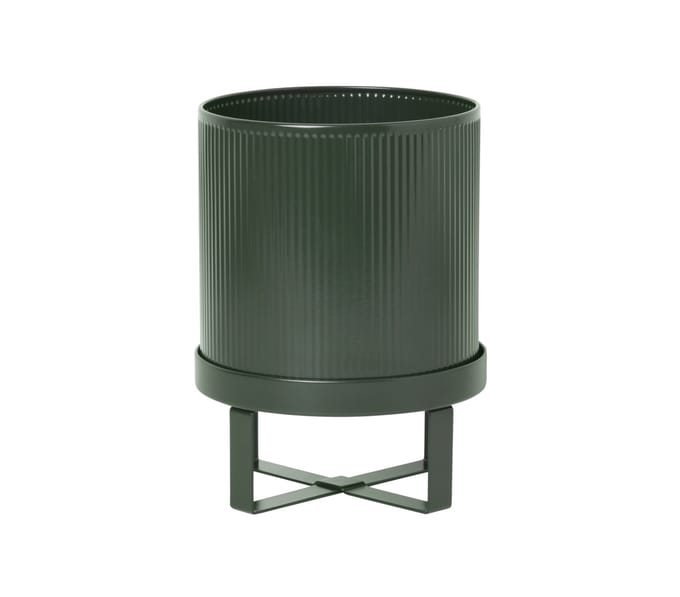 Ferm Living - Bau plantenpot - L - donkergroen