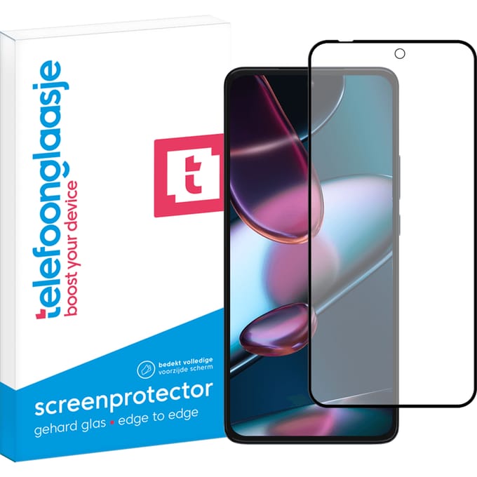 Motorola Edge 30 Pro screenprotector gehard glas Edge to Edge