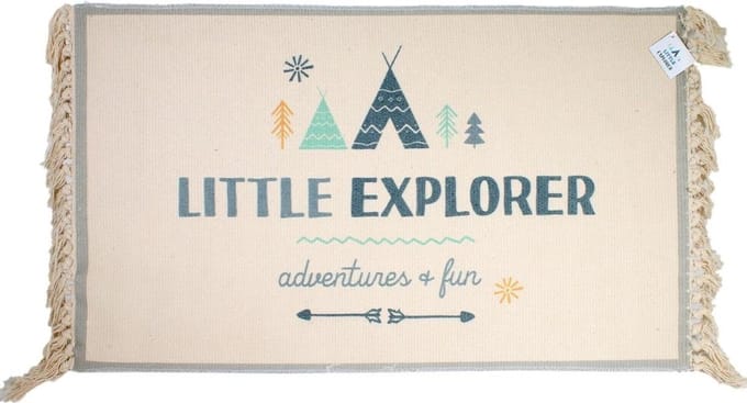 Home deco kids - Vloerkleed - Little Explorer - 50x80 cm