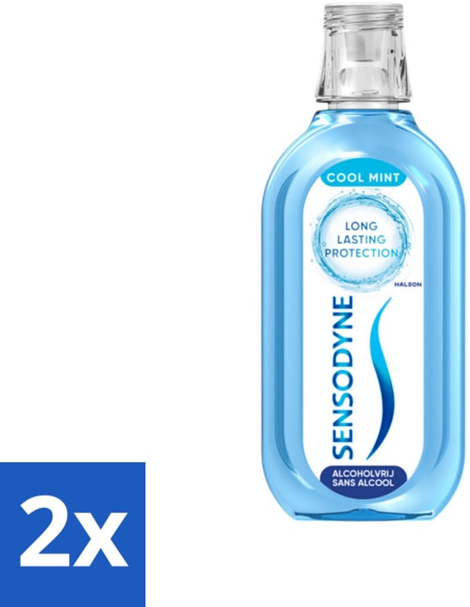 Sensodyne - Mondwater - Fresh & Cool - 500ml x 2