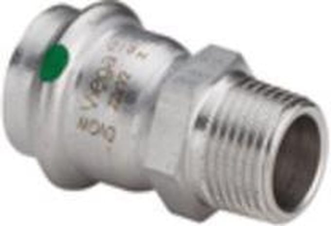 Viega Sanpress inox AV / multimedia paneel 15 mm x 12 436445