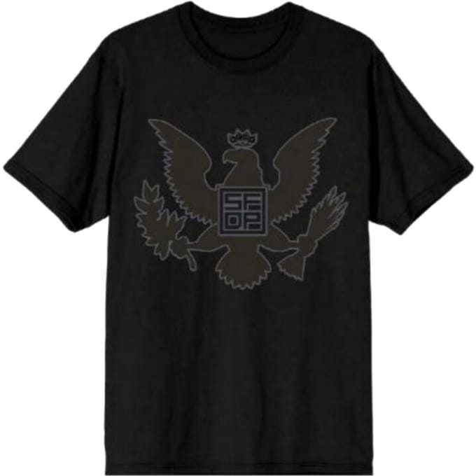 Five Finger Death Punch T-shirt - Eagle - M - voor Mannen - zwart