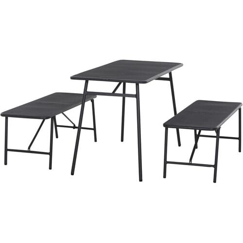 SIENA GARDEN Tuinset Palma (2 bankjes + 1 tafel)