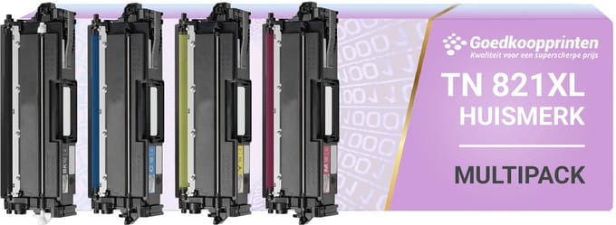 Huismerk Brother TN-821XXL toner Multipack