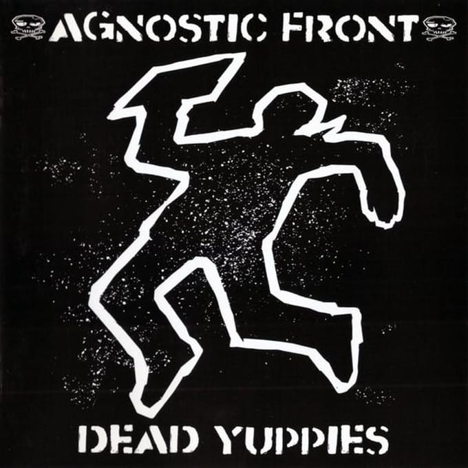 CD AGNOSTIC FRONT - Dead Yuppies  66302 Epitaph 2001 Europe Rock Occasion white