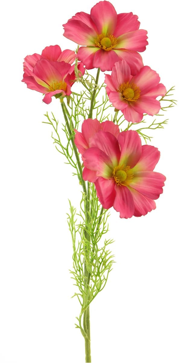 Kunstbloem Cosmos Bibi 77 cm roze