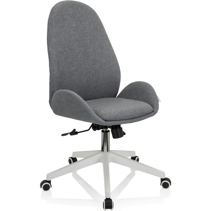 Bureaustoel / draaistoel AVEA I stof grijs hjh OFFICE