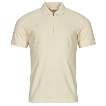 Polo Shirt Korte Mouw Selected SLHISAAC ZIP