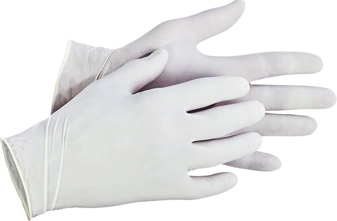 Wegwerphandschoen Cerva Loon Latex maat 9 (100 st)