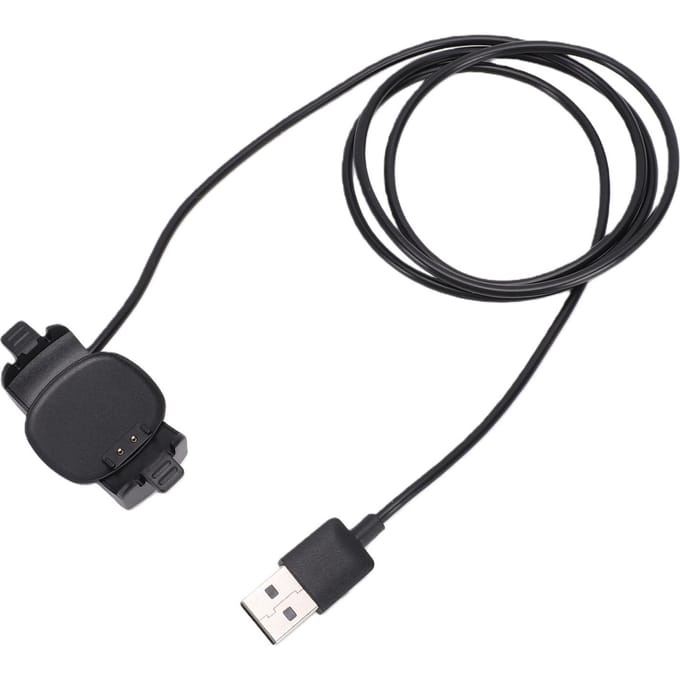Chargeur de montre intelligente compatible avec MagicBand Plus Câble de chargement USB A de remplacement Sûr Charge rapide 3,3 pieds Type 1 black