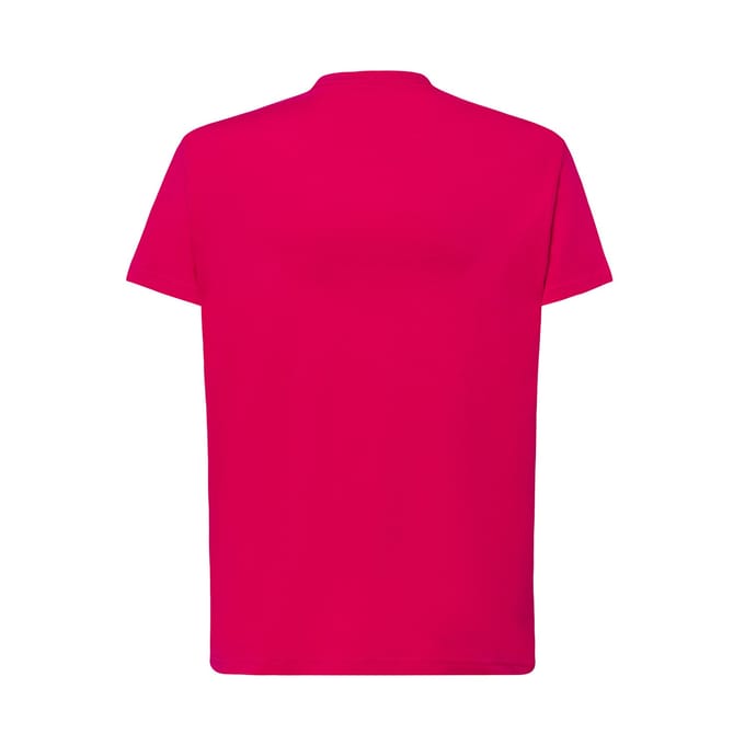 JHK Heren Premium Normaal T-Shirt (Framboos)