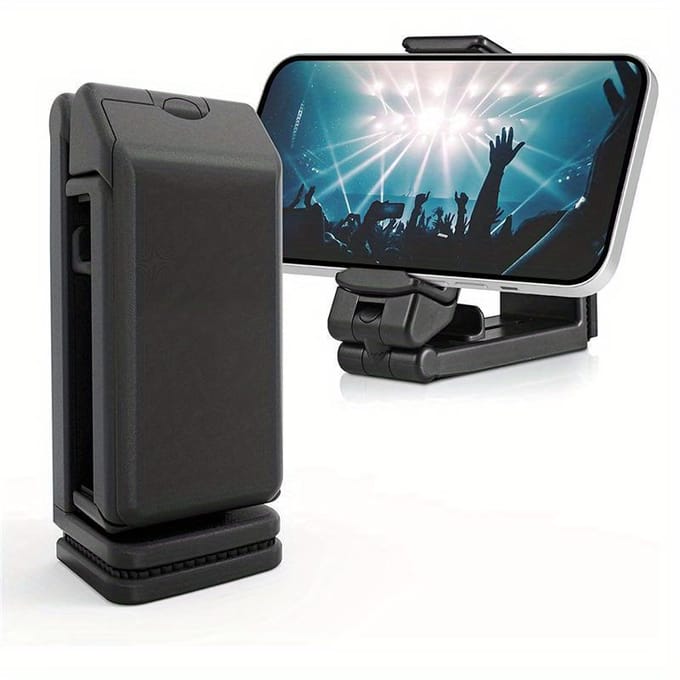 Universele Vliegtuig Telefoonhouder Mount Handsfree Telefoonhouder Voor Bureau Tafelblad Zakformaat Must Have Reis Essentiële Accessoire zwart