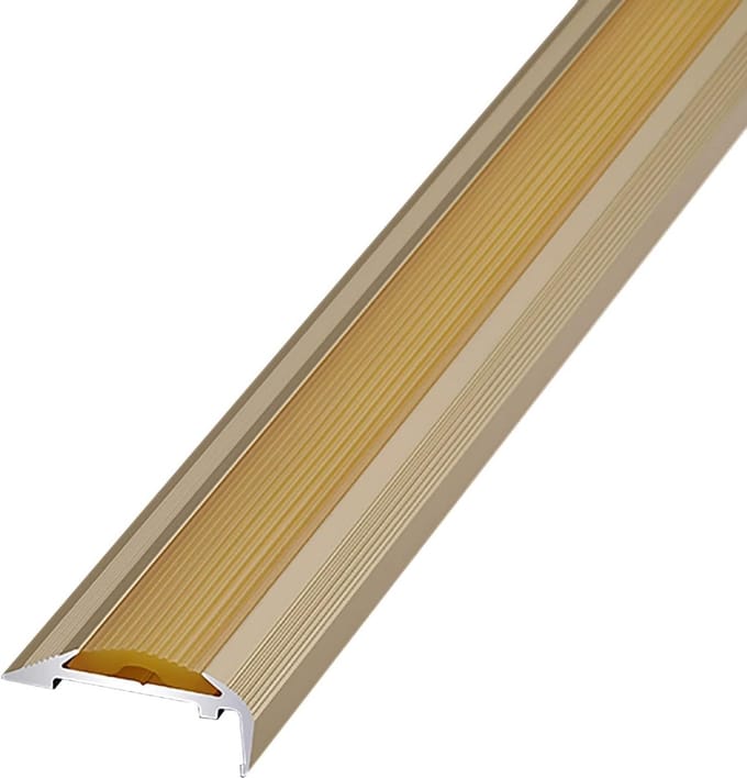 Trapneus Profiel - Randafwerking Trap - Trap Beschermen - Aluminium Legering - 3.2x90cm - Goud