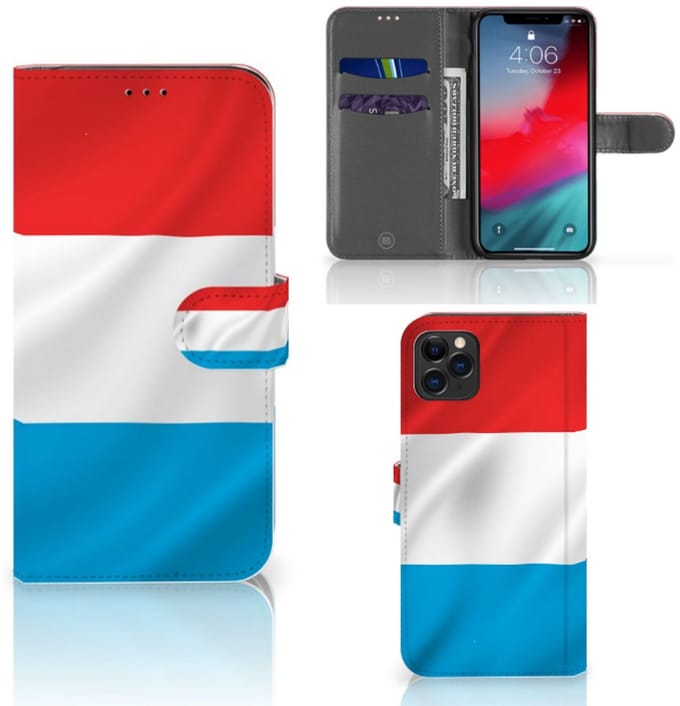 Apple iPhone 11 Pro Max Bookstyle Case Luxemburg