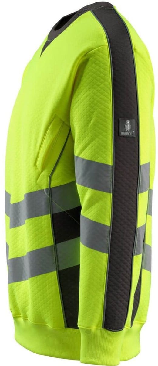 Mascot Safe Supreme Sweatshirt 50126-932 - hi-vis geel/donkerantraciet - L