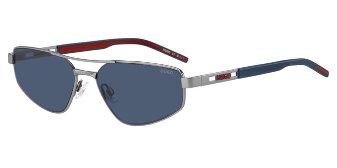 Hugo HG 1414/S Matte ruthenium 58/17/145 MAN Zonnebrillen