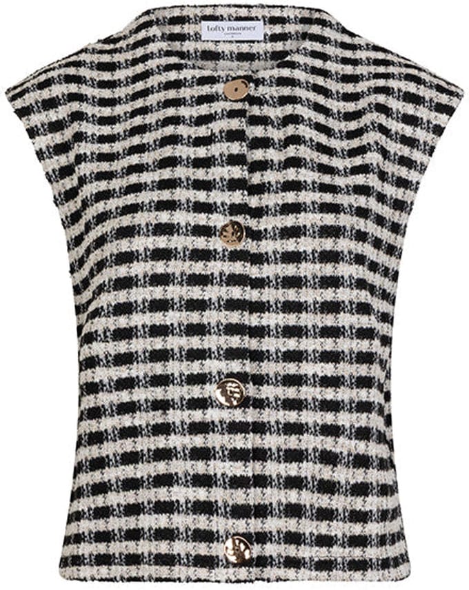 Lofty Manner - Gilet Kendal - Multi Black