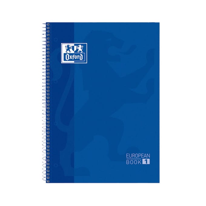 Notitieboek oxf classic europeanb a4+ lijn dbl | 5 stuks