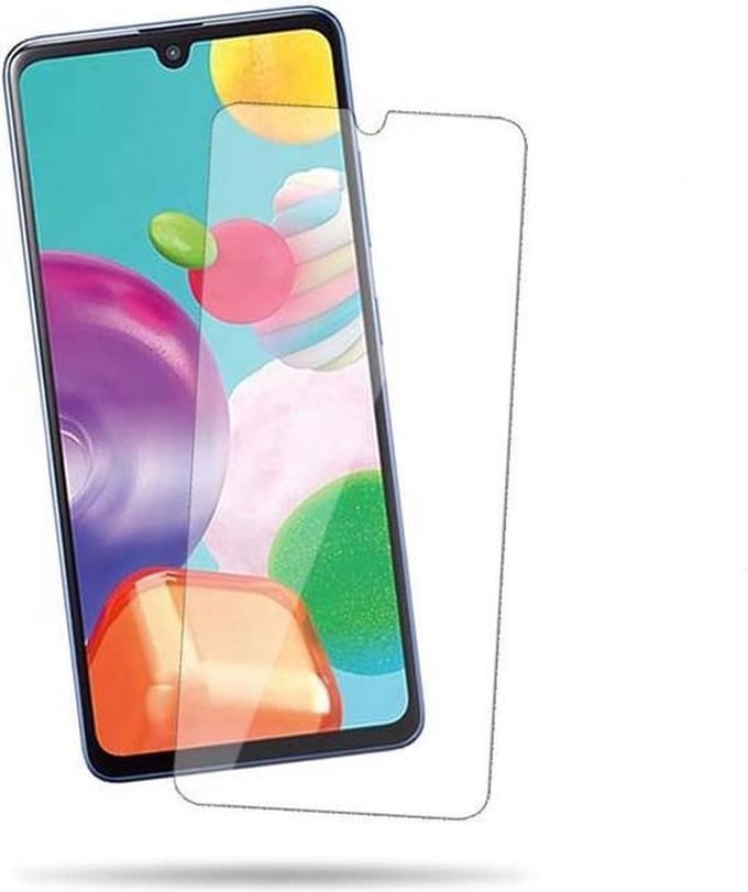 Geschikt voor Samsung Galaxy A21 Screenprotector Beschermglas Tempered Gehard Glas 2.5D 9H Pearlycase