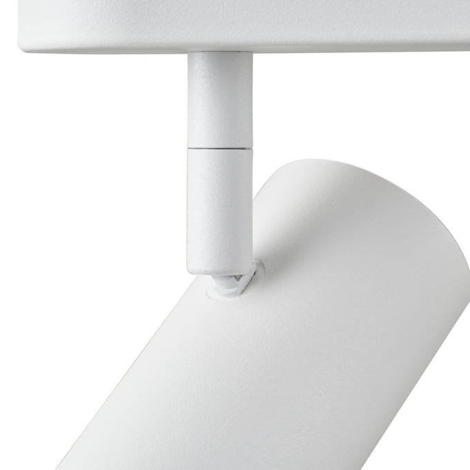 SLV LED plafondspot Noblo, wit, dimbaar naar warm, lengte 40 cm