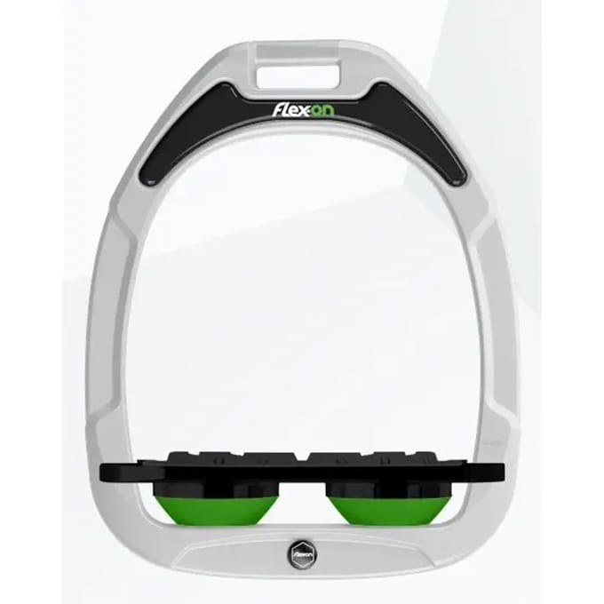 Plat Grip Wit/Zwart/Groen Flex-On Green Composite