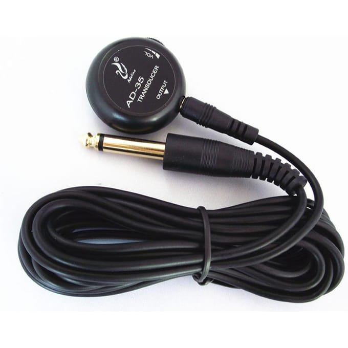 AD-35 Mini Sound Pick-up Piezo Versterker Transducer Stick Piezo Pickup voor zwart