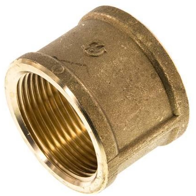 G 1 1/4'' Messing Ronde Sok 16 Bar