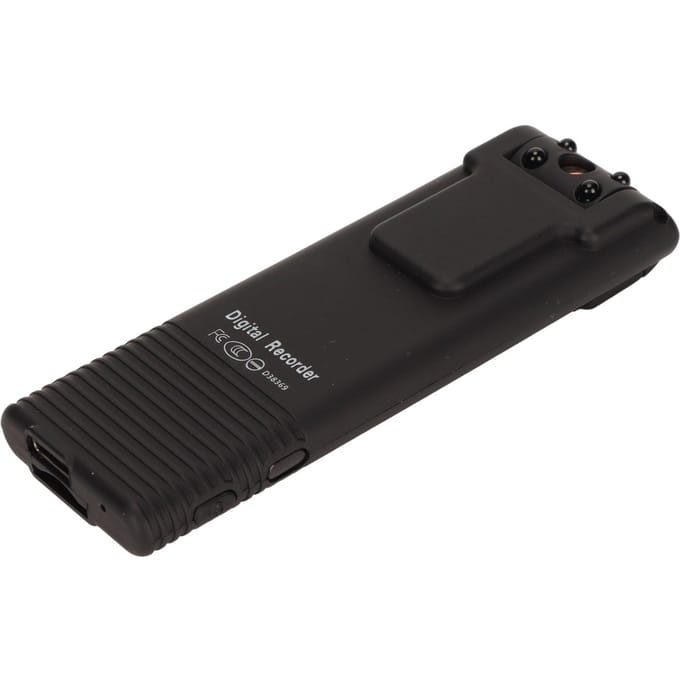 Bodycamera 120 graden ultragroothoek draaibare lens nachtzicht 1080P HD clip draagbare camera