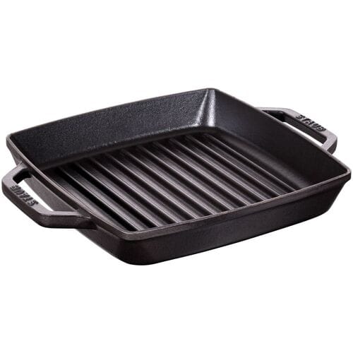 STAUB GRILL PANS - Grillpan - 230x230mm - Gietijzer - Zwart