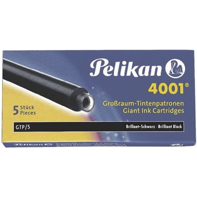 Pelikan 4001 - Lange Inktpatronen - Zwart